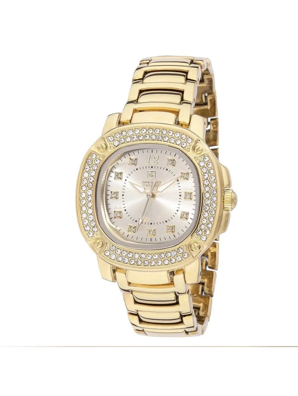 #689 New Invicta X Montres Prestige Women's Watch 35mm Yellow Gold/Gold MPW-0188